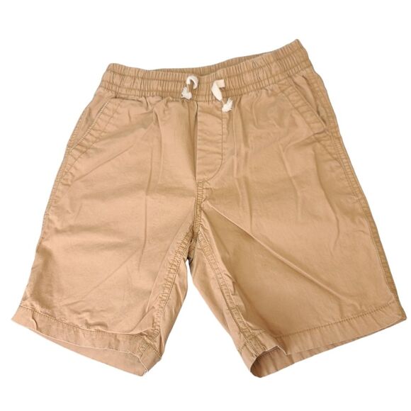 GAP Kids Boys Chino Jogger Tan Pull On Shorts L (10) - Picture 1 of 12